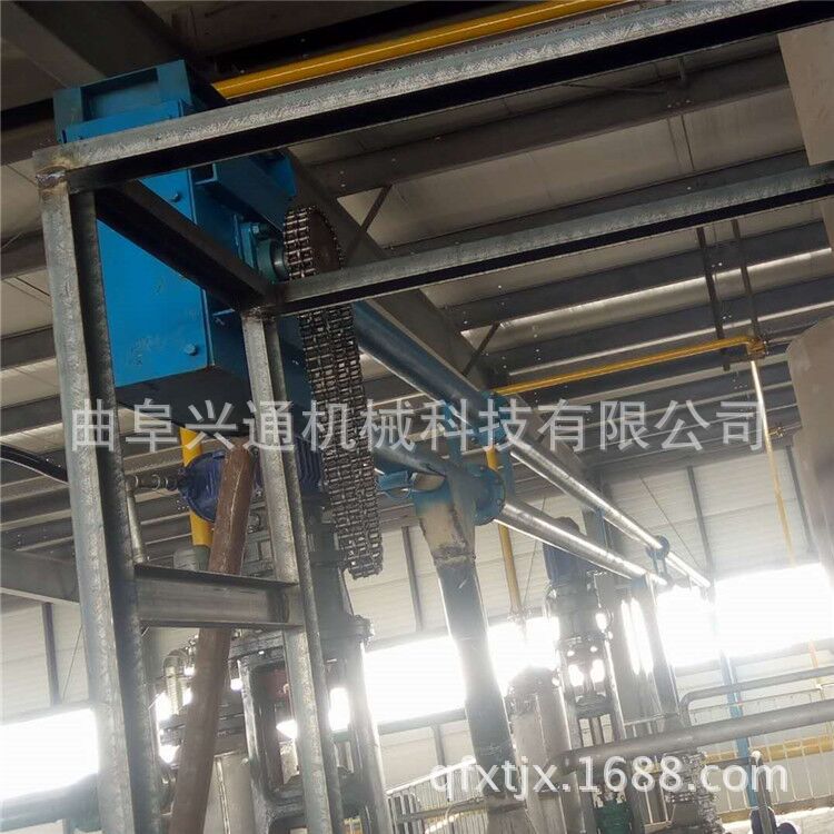 无死角多方向白石灰装罐密闭环保 管链式输送机厂家  可拐弯输送