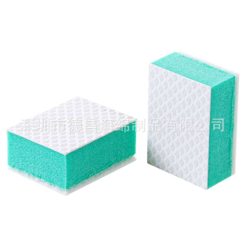 洗面台清洁海绵擦 镜子清洁海绵 浴缸清洁擦 玻璃镜面海绵擦