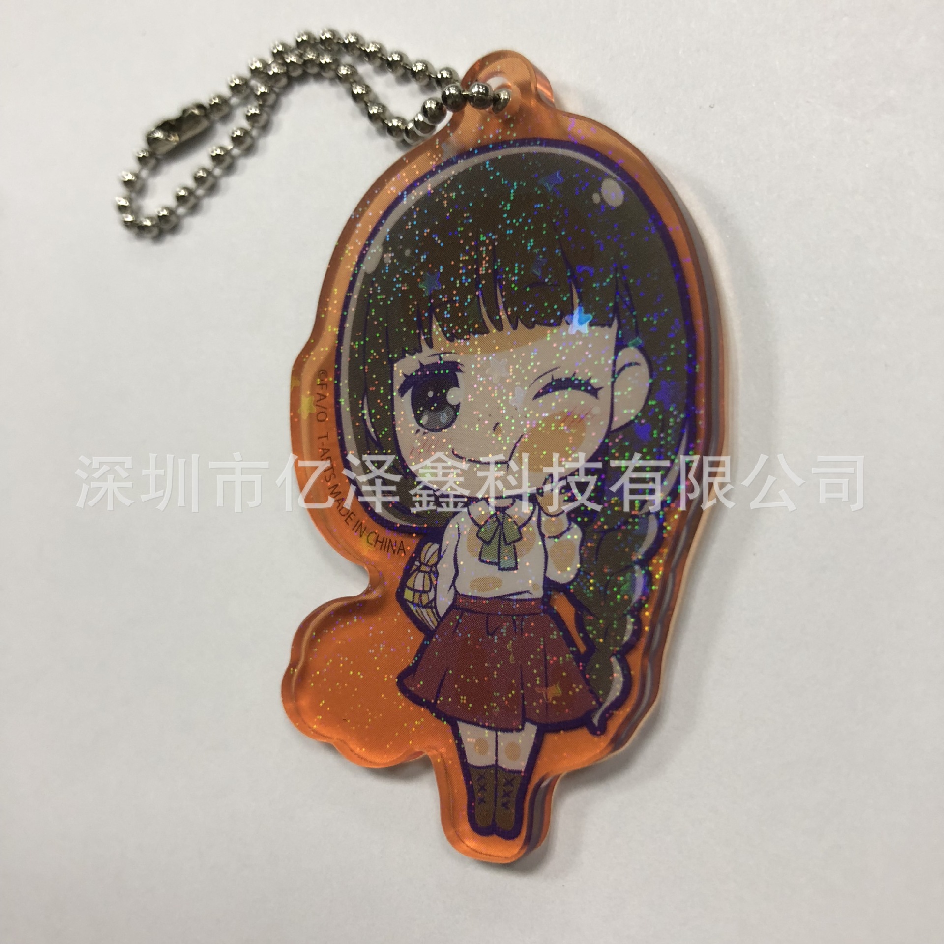 Japanese acrylic keychain