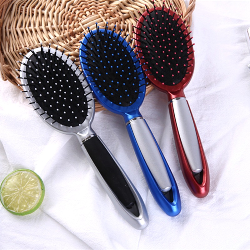 Hairdressing 9551 gasbag Massage comb Bangs Straight hair modelling air cushion Manufactor wholesale Tricolor Optional