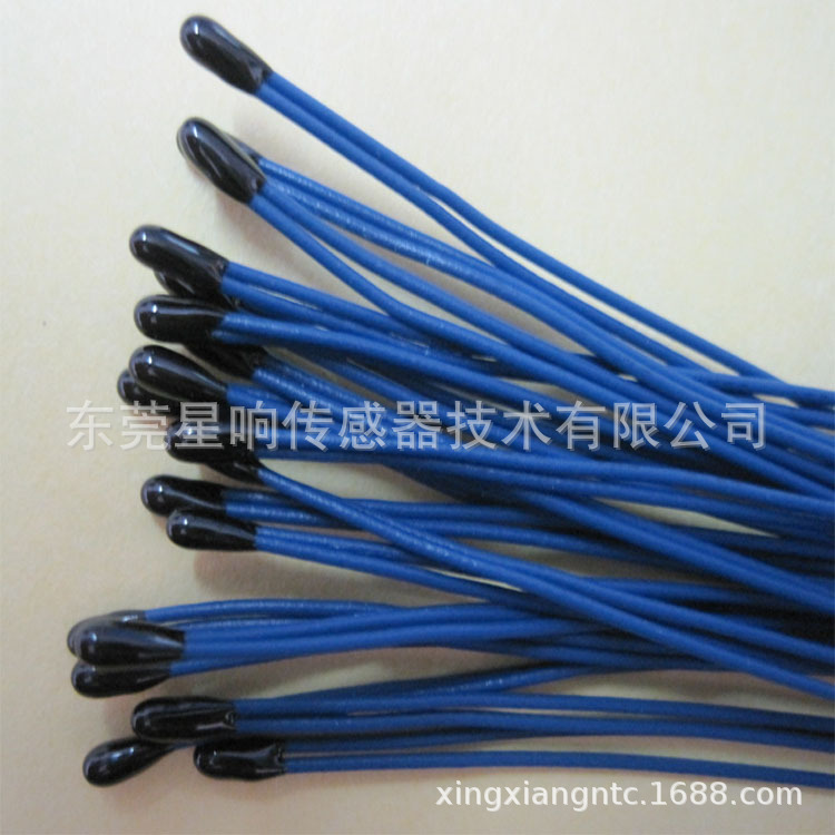 供应电池组NTC热敏电阻 环氧树脂反应快温度传感器生产厂家
