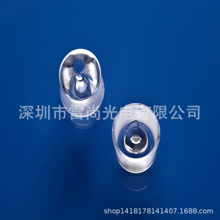 Светодиодный объектив 21,8-7 градусов, глянцевая имитация люменов, водонепроницаемая линза, линза высокой мощности, прямая продажа с фабрики