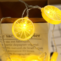 彩燈批發小燈串夢幻檸檬彩燈房間裝飾ins星星燈彩燈燈泡掛燈