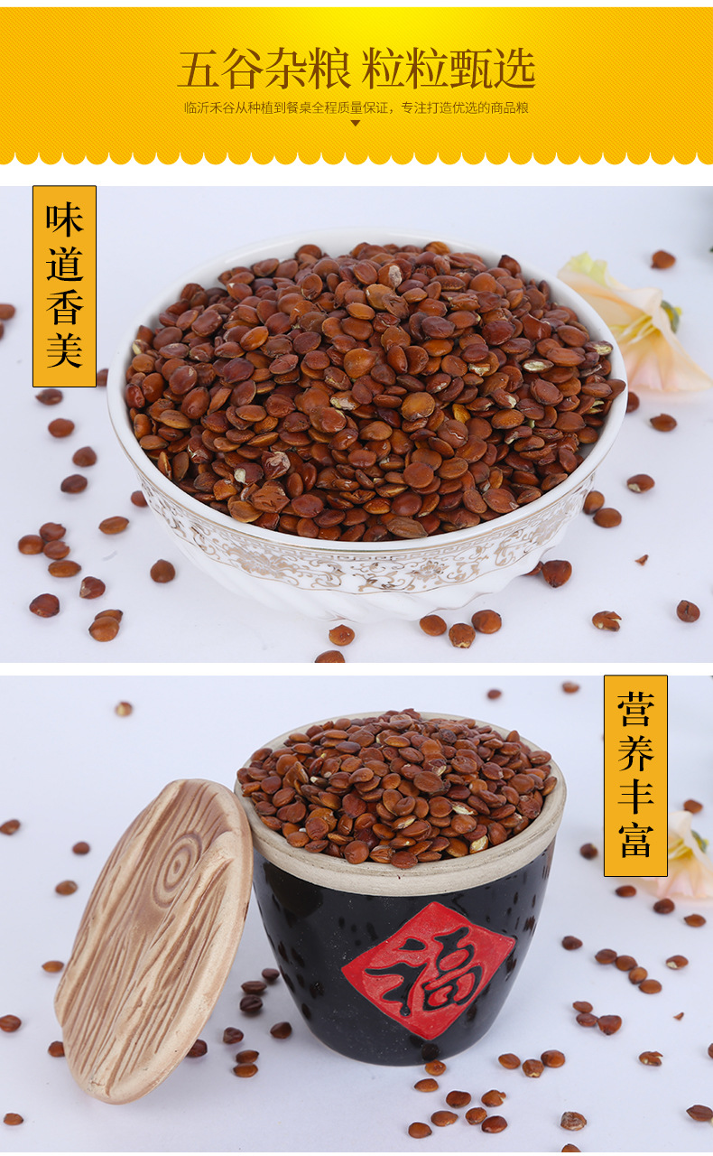 Zao Ren Li Zao Ren Roasted Sour Jujube Seed Bulk 500g Herbal Tea Ingredient Low Temperature Baked preparation