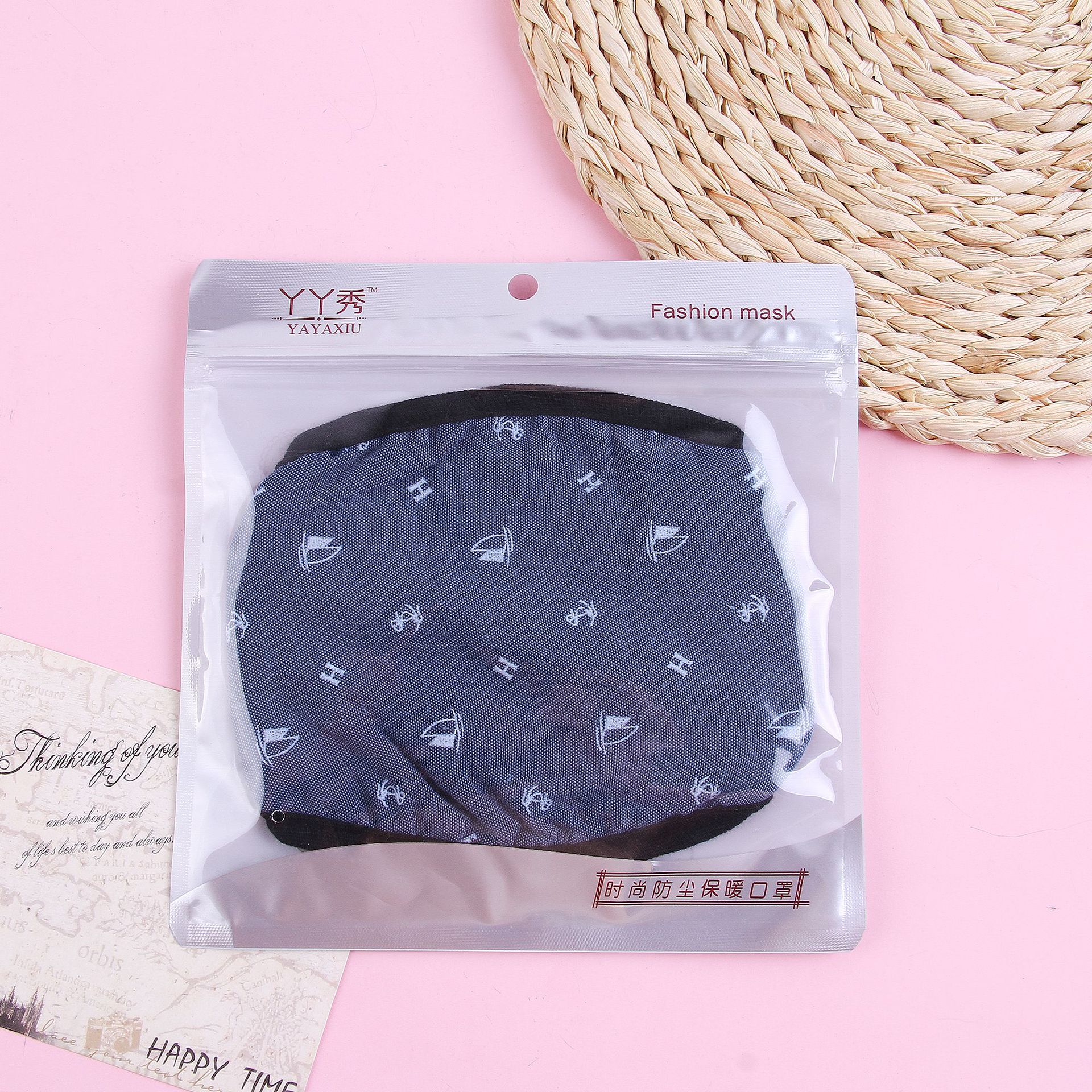 厂家直销新款时尚图案口罩 冬季防尘保暖口罩 骑行透气防风口罩