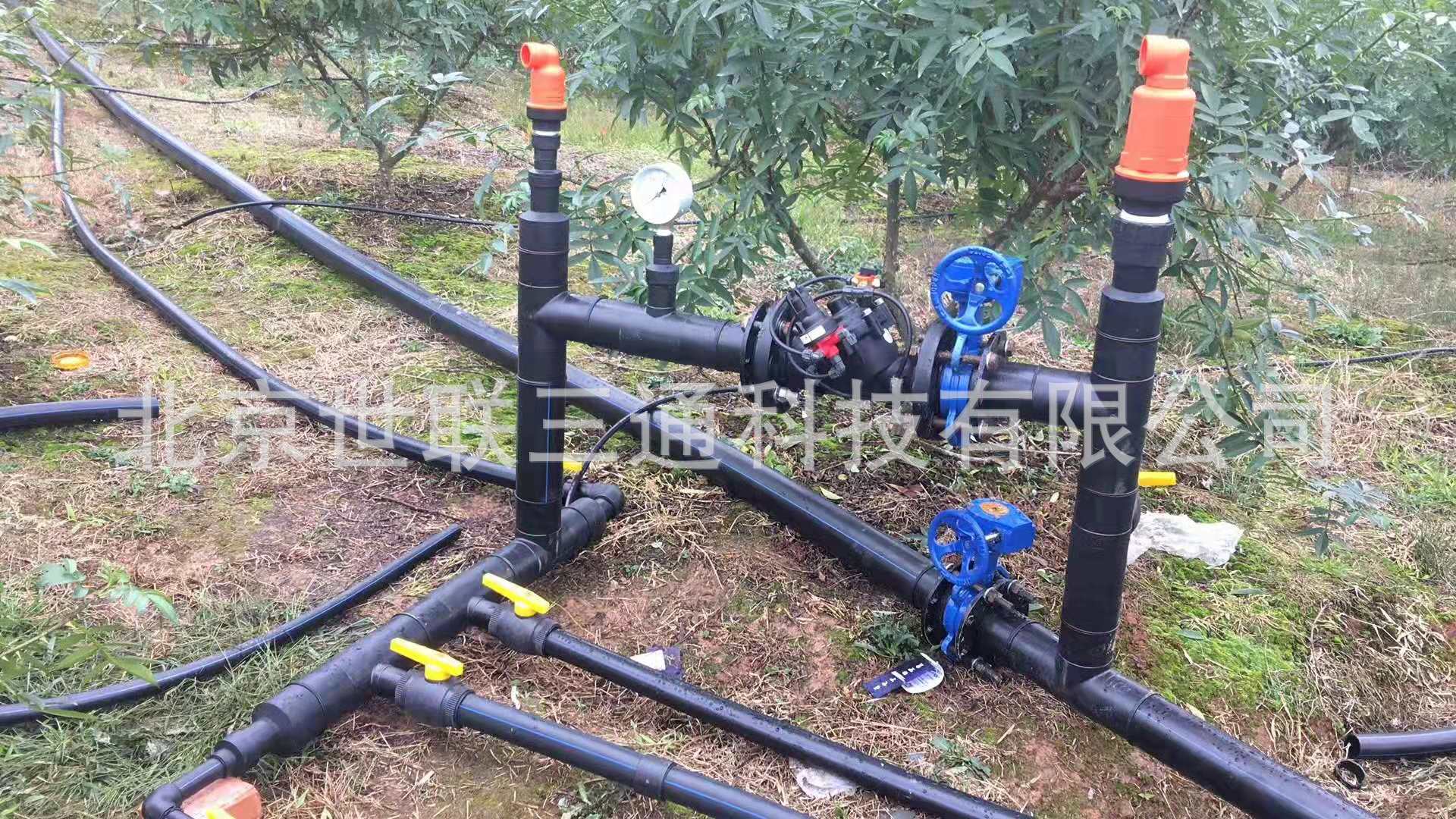 Fabricante suministro de 2 pulgadas DN63 válvula de escape / plástico continuo bidireccional vacío temperatura ambiente válvula de escape de riego