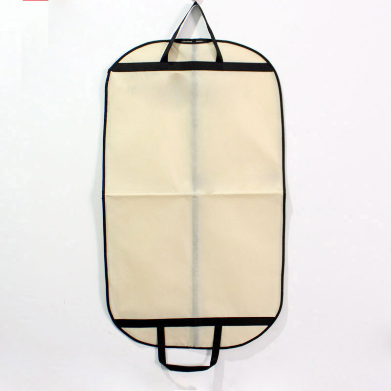 手提无纺布西装拉链袋定做折叠式衣服防尘罩衣定制折叠大衣收纳袋