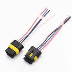 Universal Car Idle Motor Connector Car Idle Motor Three-Wire Four-Wire Connector Idle Motor Wiring