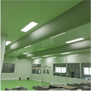 Suzhou Armored Fiber Flame Retardant B1 Grade Office Semi-circular Textile Bag Duct Ceiling Lower Semi-circular Fiber Duct