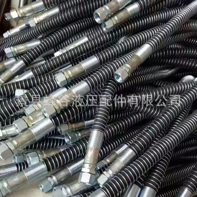 现货供应高压胶管总成 挖掘机胶管总成高压油管产地货源