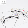 Fashionable metal glossy crystal, glasses, wholesale