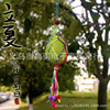 The beginning of summer Dragon boat festival Pendant Hanging bag Egg Bag Multicolored rope manual weave Crochet Bag egg Duck&#39;s egg