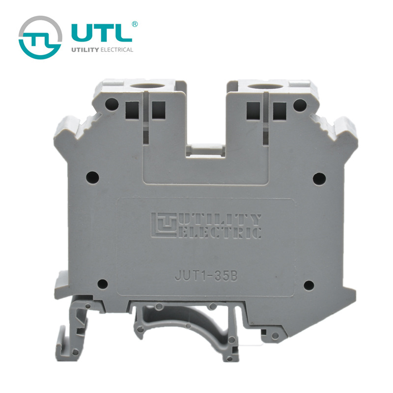 尤提乐JUT1-35B建筑端子扁平配电箱使用 导轨螺钉接线端子