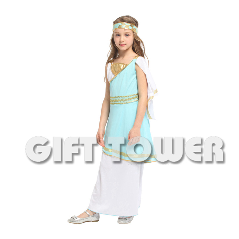 Stage performance costume Princess series clothing G-0312 Little Princess performance costume Children long-sleeved princess detail image 2