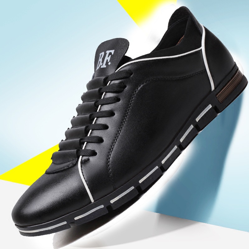 Chaussures de sport homme en Cuir synthétique - Ref 3444527 Image 3