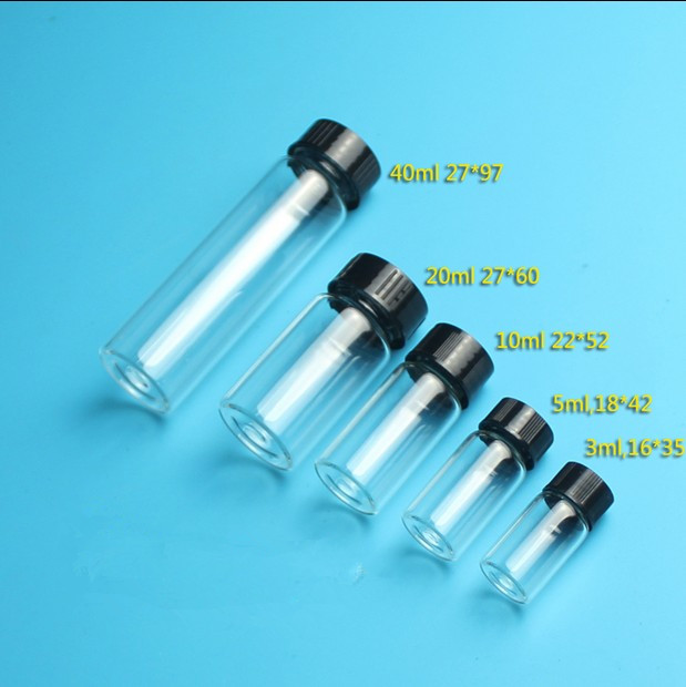 5ml透明螺口玻璃瓶 试剂瓶 样品瓶 精油瓶 西林瓶 菌种瓶 血清瓶