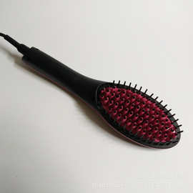 厂家直销TV新品simply straight电动直发梳魔力顺发梳负离子梳子