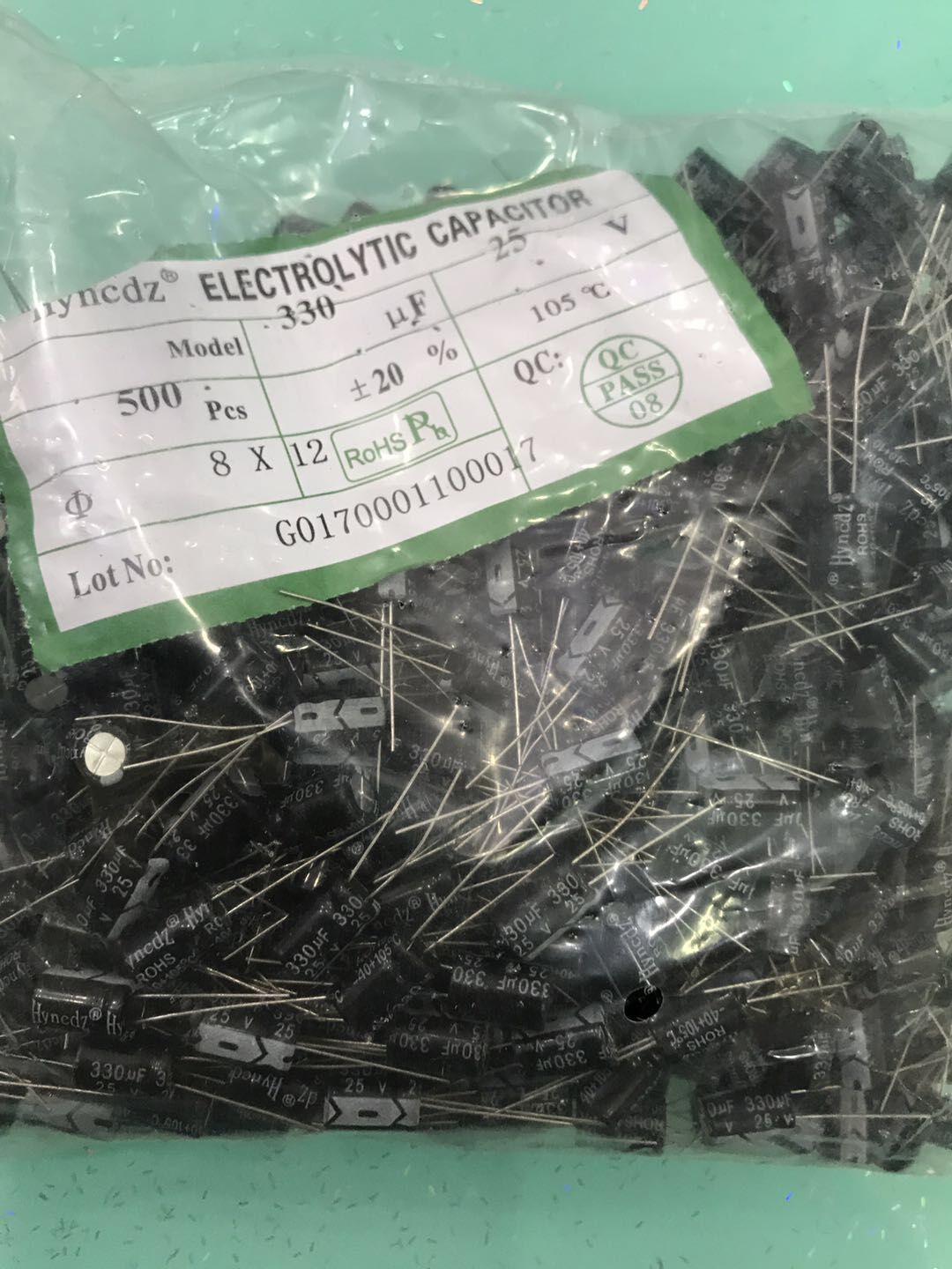 供应hyncdz铝电解电容 25V330UF