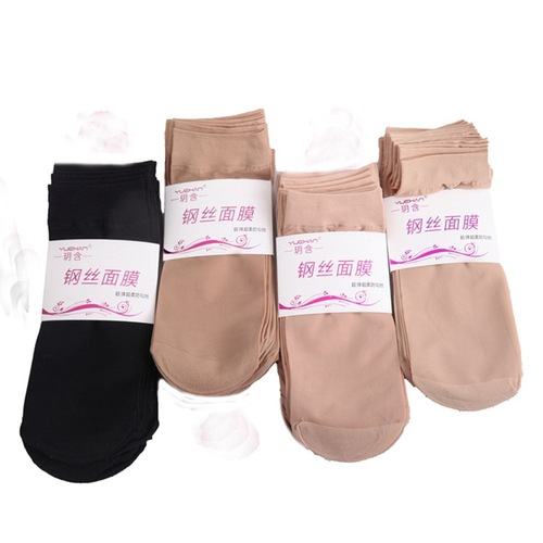 Summer steel stockings for women, durable anti-snag stockings, velvet stockings, steel mask socks, factory direct sales