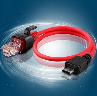 Micro Uart CABLE FOR  SPT Z3X  V8口 C3300k水晶头免改数据线