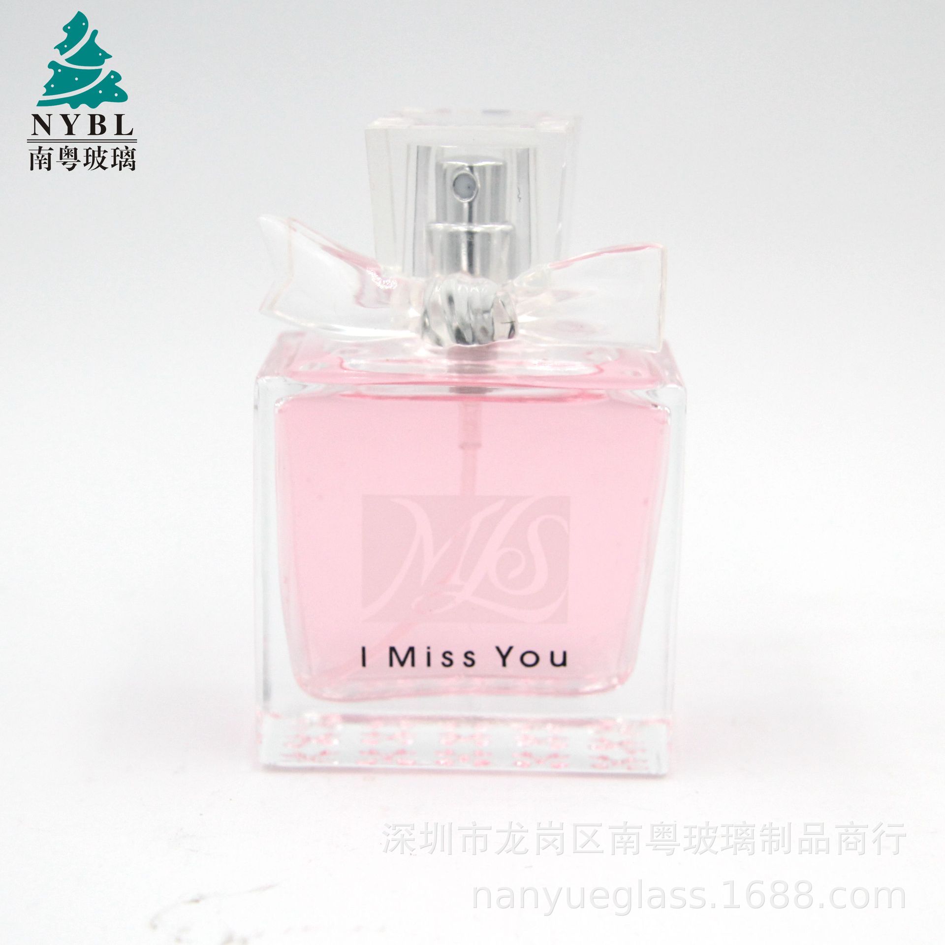 女士高白料香水瓶50ml 喷雾女士香水瓶50ml