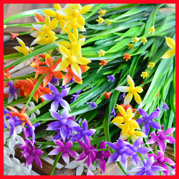 仿真花兰花水草植物茶花假花干花仿真多肉盆栽厂家直销 阿里巴巴