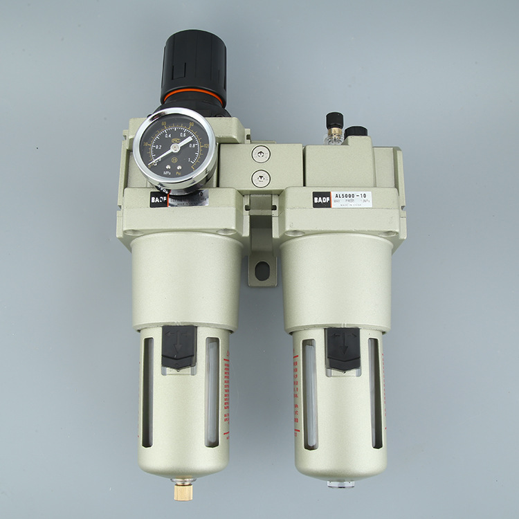 处理器二两联件油水分离器 气动调节减压阀 AC5010-10 AC5010-06