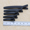 3.5 5 6 8cm Electric Pharmaceuticals and Black Double Found DIY Guangzhou Jewelry Accessories Children's hairpin square clamping duck in the brace