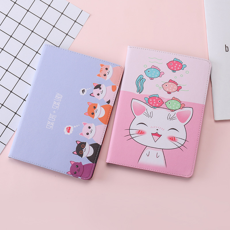 2018新款ipad air2保护套ipad5/6/7卡通pro 9.7休眠10.5潮壳 现货