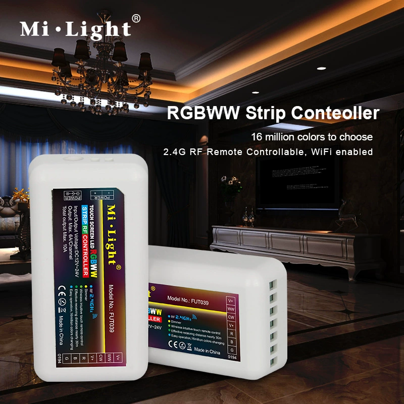 FUT039 Milight RGB+CCT пакетный контроллер (без пульта) DC12-24V