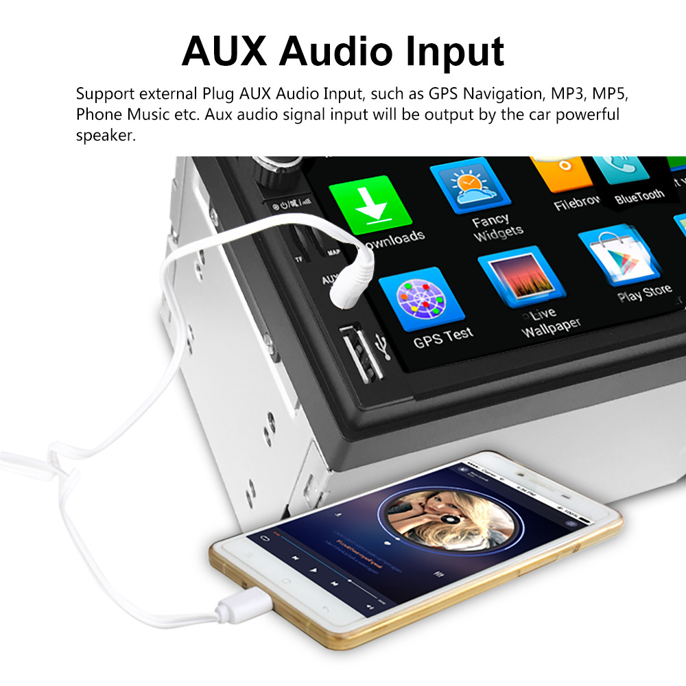 Discount New 2Din 7 Inch Touch Screen Android 5.1 Car Multimedia Player MP5 DVD Player 1028 x 600 Bluetooth Wifi Auto Radio GPS Navigator 12 Discount New 2Din 7 Inch Touch Screen Android 5.1 Car Multimedia Player MP5 DVD Player 1028 x 600 Bluetooth Wifi Auto Radio GPS Navigator 12