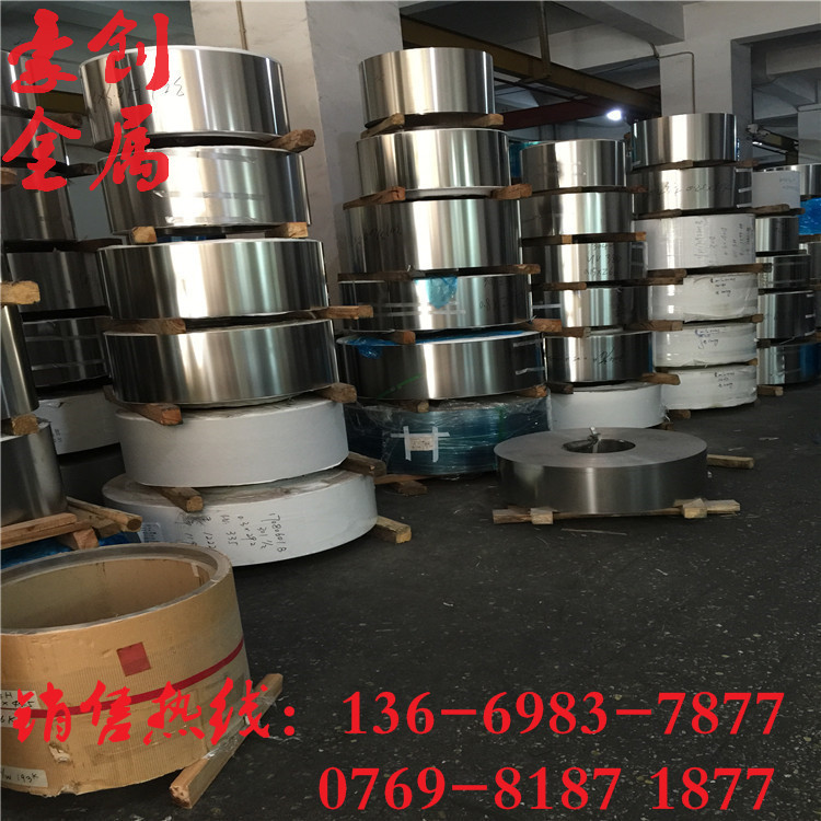 0.1mm镀镍带 304不锈钢镀镍钢带0.12mm 316不锈钢镀镍片0.15mm