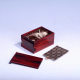 Big Red Sour Branch Machine Box Solid Wood Jewelry Box Wooden Gift Box Factory Direct Camp