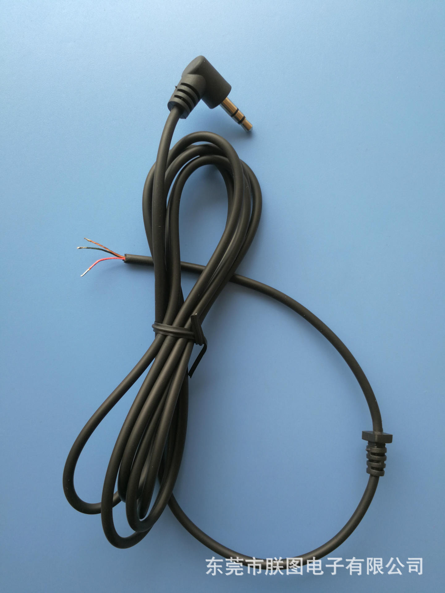 厂家直销纹身纹眉纹绣美容美体仪器用2.5双声道弯头耐拉音频线