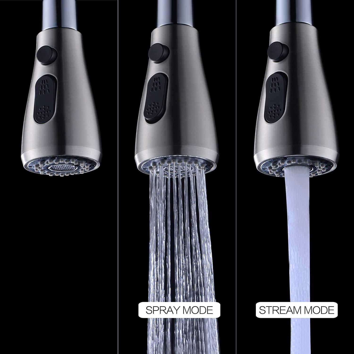 Factory bathroom sink, pull-out faucet, pull-out kitchen showerhead, three-function, can pause the pull-out showerhead undefined