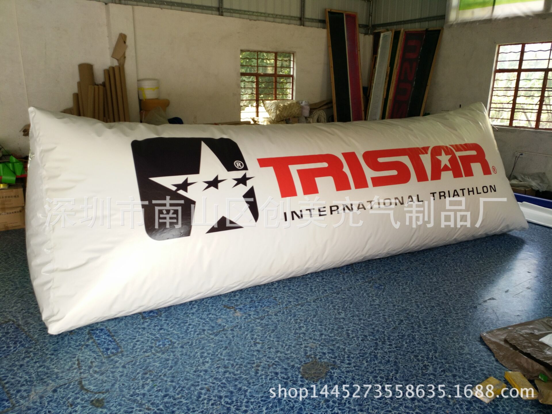 厂家定制直销水上广告运动充气浮标  PVC充气浮标  水上广告标识