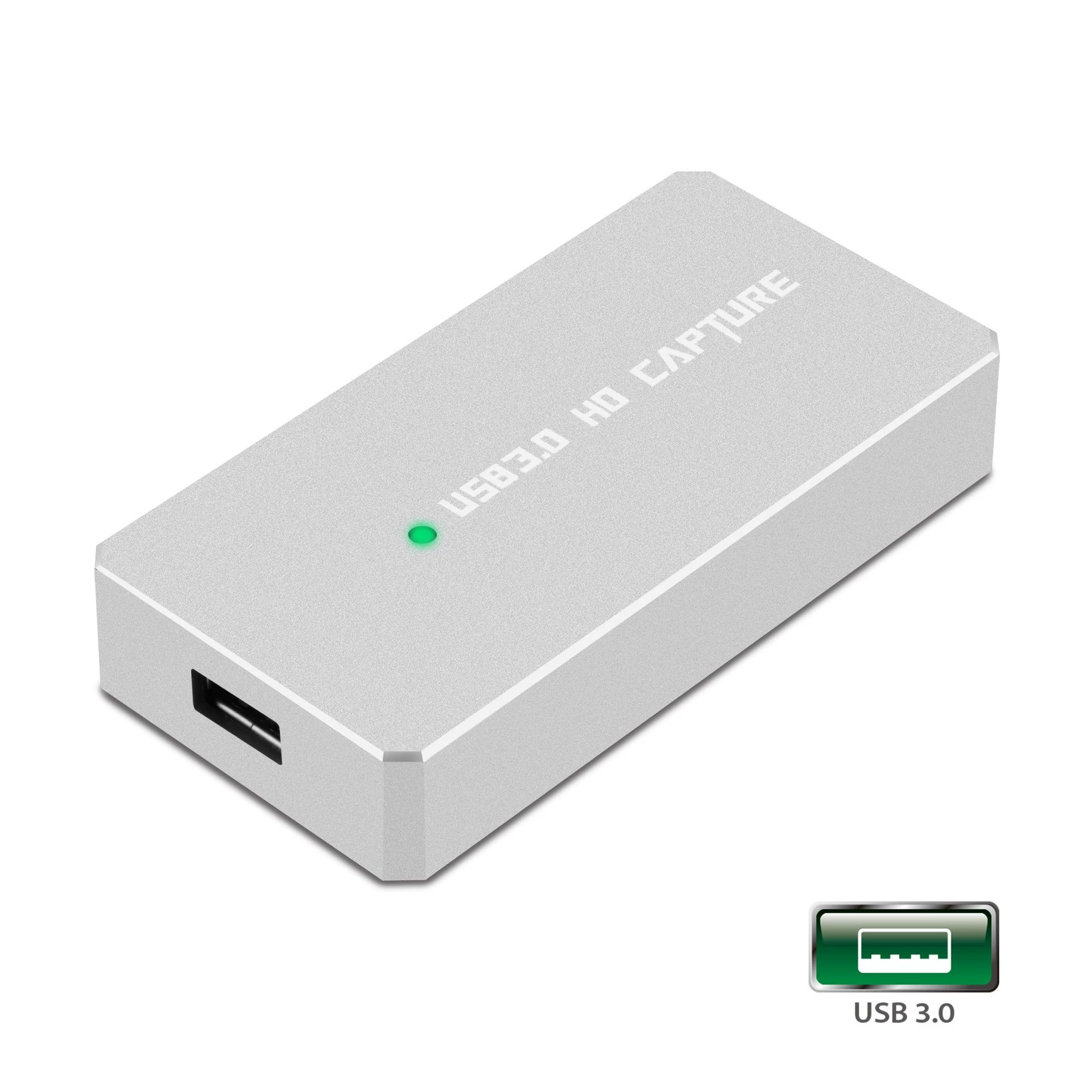 Хит продаж HDMI в USB3.0 карта захвата HD видео для стриминга, совместимость UVC, драйвер не требуется