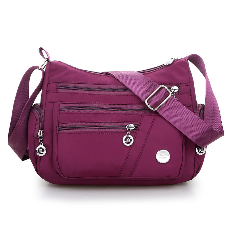 Manufacturer Wholesale Women's Shoulder Bag Nylon Waterproof Middle-Aged and Elderly Mother Bag Korean Style Solid Color Women's Bag Crossbody Bag Wholesale Manufacturer Wholesale Women's Shoulder Bag Nylon Waterproof Middle-Aged and Elderly Mother Bag Korean Style Solid Color Women's Bag Crossbody Bag Wholesale