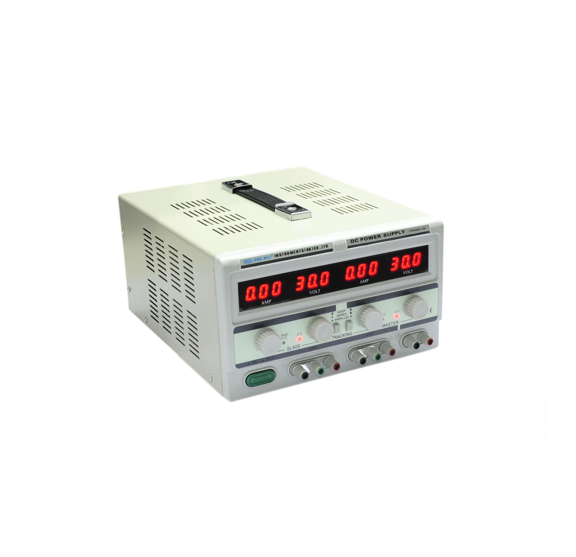 龙威TPR-3003-2DF双路数显直流稳压电源30V3A可调K兆信安泰信固纬