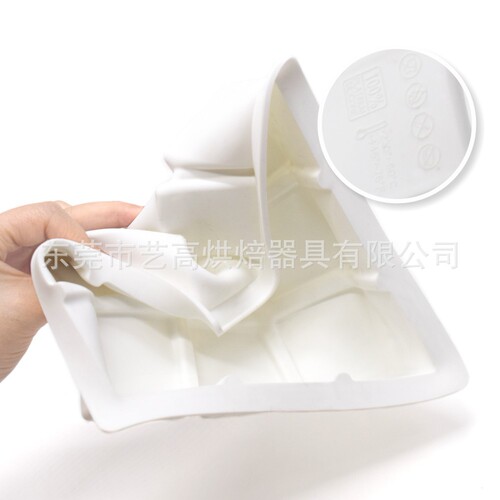 French dessert mold nine-square square mousse cake mold DIY baking mold silicone fondant mold Amazon