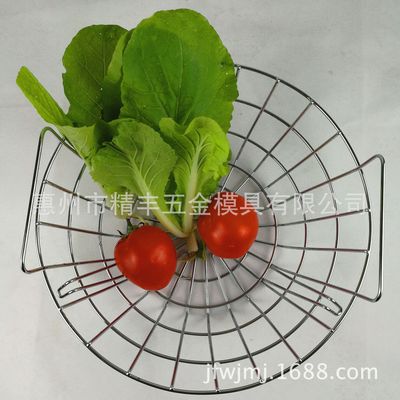 household Fruits Basket Vegetable Basket environmental protection hardware Clematis products machining hardware products wire basket Wire machining