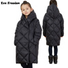 Cross border children's clothing 2019 new pattern children Down Jackets CUHK Boy girl Mid length version Down Jackets Winter clothes coat