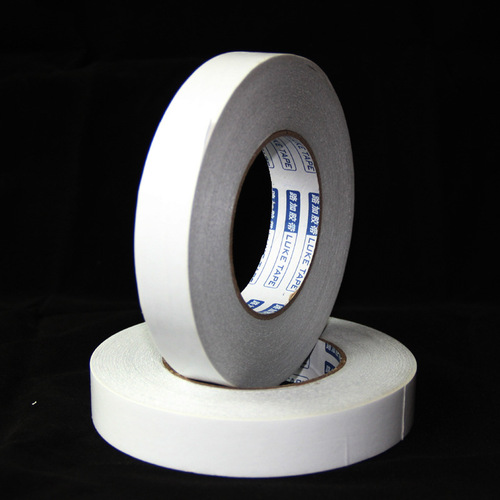 Manufacturer's wholesale cotton paper base material printing embroidery adhesive cloth leather special strong strong adhesive thin oily double-sided tape