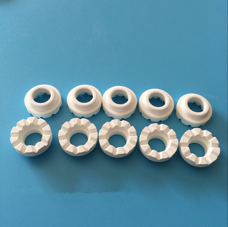 白色高铝焊接环 焊接陶瓷保护圈 陶瓷螺钉