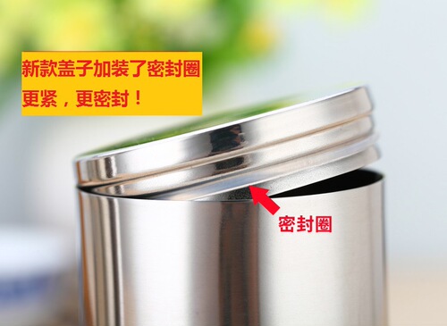 304 stainless steel tea can, cigarette case, metal cigarette tube, airtight storage box, 50 pieces set