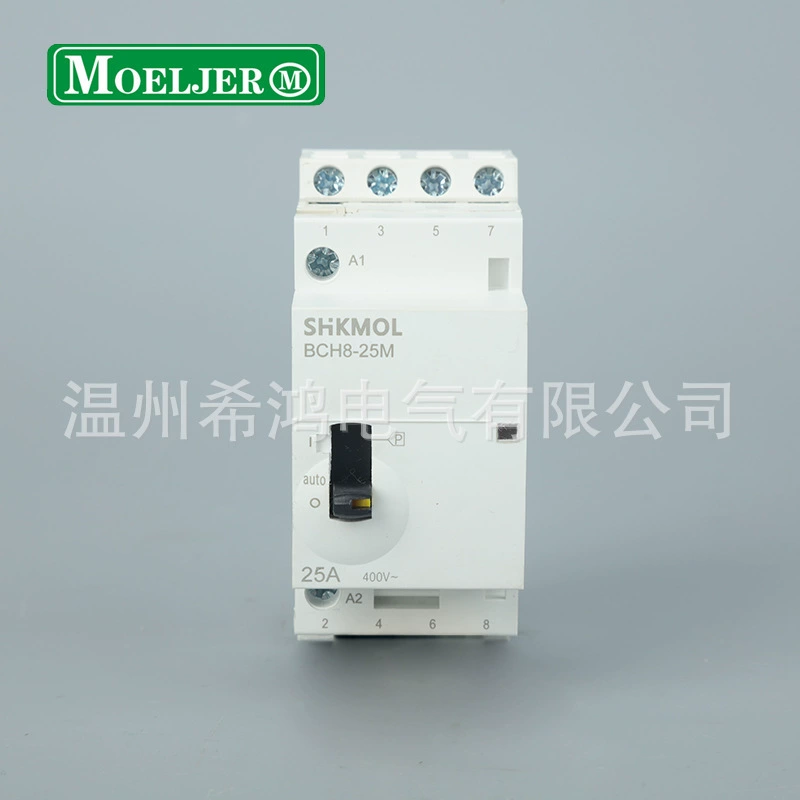 Заводской контактор низкого напряжения с долгосрочной поставкой BCH8-16-25M контактор переменного тока 2p