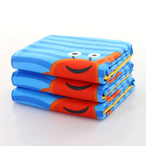 Microfiber quick-drying towel double-sided velvet towel is lightweight and easy to carry pattern and LOGO
