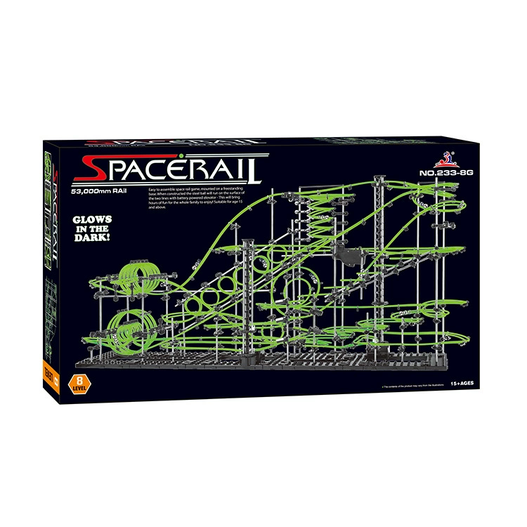 Spacerail, конструктор космоса с рельсами, игрушка, американские горки, DIY, наука и техника