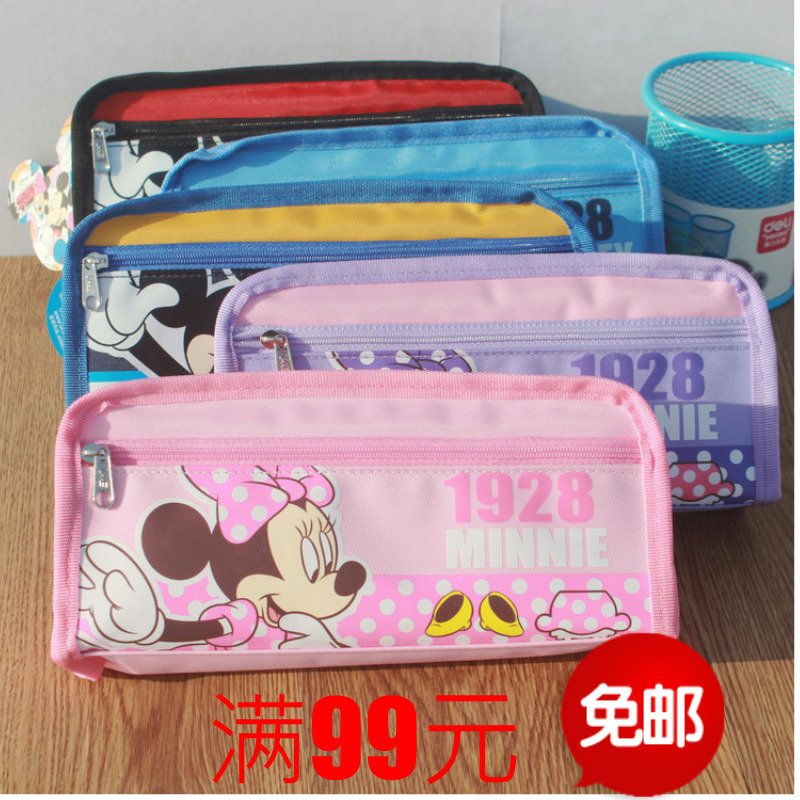 联众米奇超级飞侠笔袋 大容量笔袋男女生小学生奖品 正版 文具袋|ms