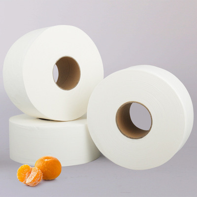 厂家定制 酒店卫生纸 卫生间擦手纸 写字楼木浆大卷纸批发|ms